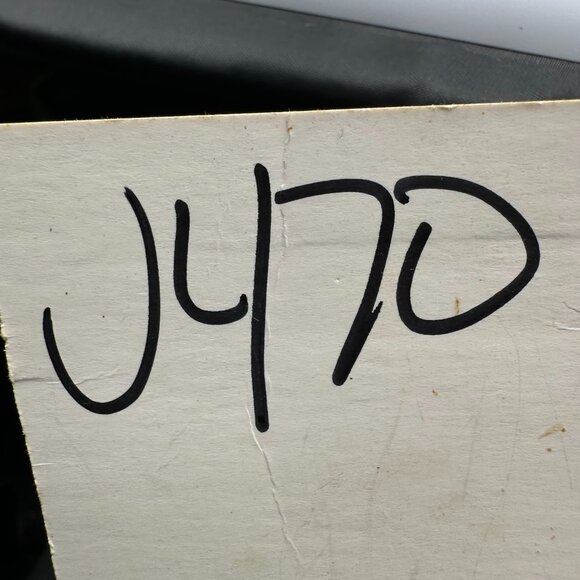 Smoky Gray Green Faceted Bead Necklace Iridescent Glass Statement 14.5 Inch - Picture 8 of 8